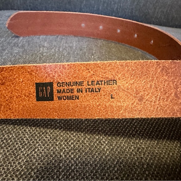 GAP Accessories Gap Nwot Pink And White Stripe Leather Belt Poshmark